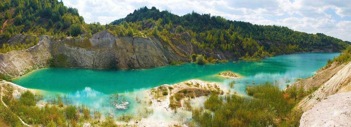 chalk pits in Volkovysk, Belarus