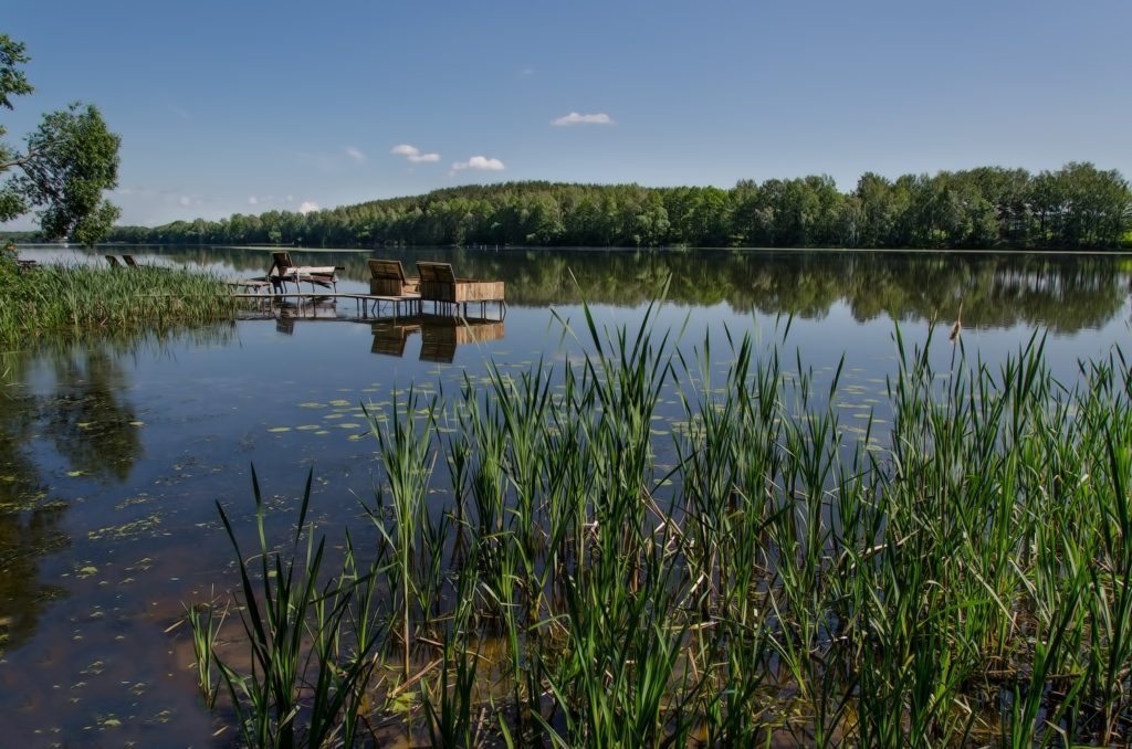 fishing on Svisloch river near minsk