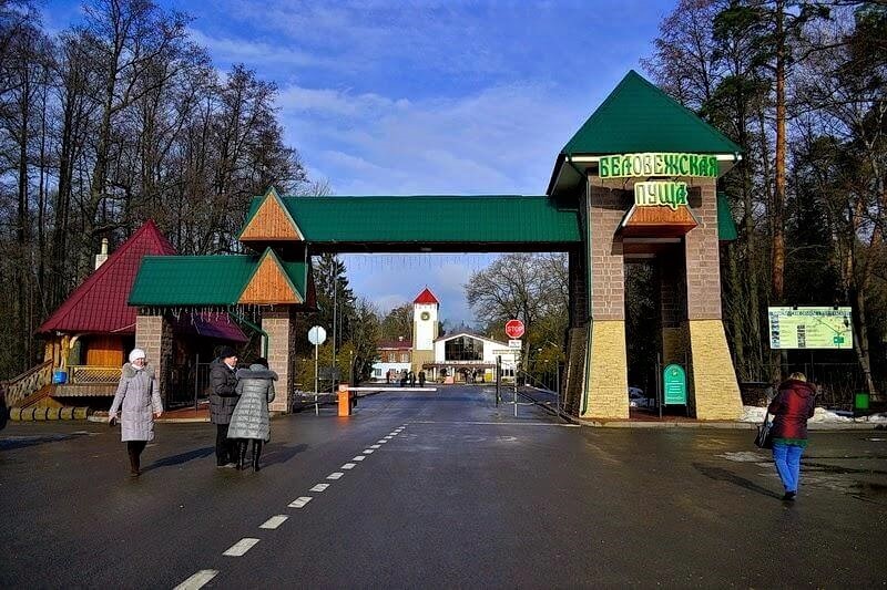 Another gates to Bialowieza forest