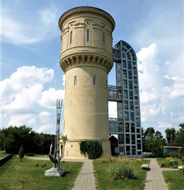 Необычный исторический музей в водонапорной башне, одной из главных достопримечательностей Полоцка