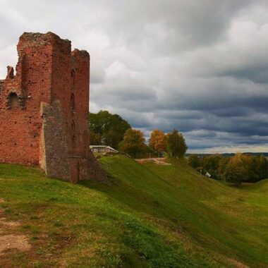 Novogrudok castle remnants