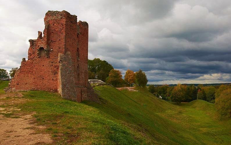 Novogrudok castle remnants