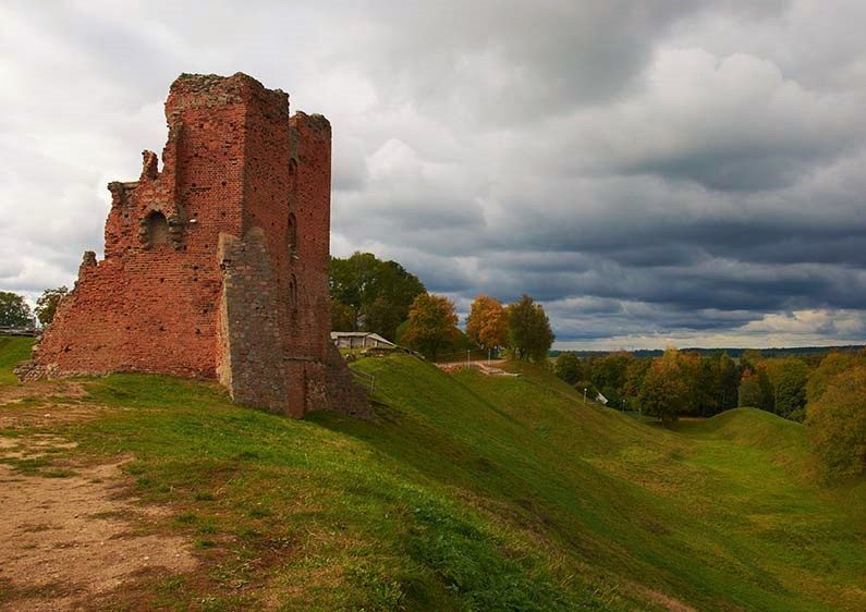 Novogrudok castle remnants