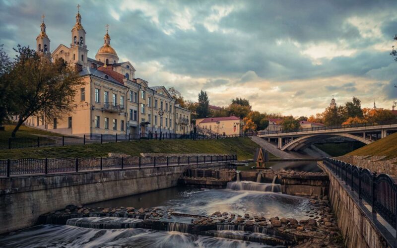 Река Витьба в Витебске