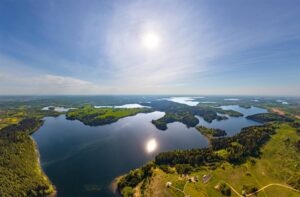 forest lakes in Belarus