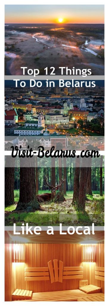 Top 12 things to do in Belarus collage