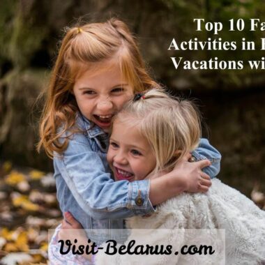 Family activities in Belarus, vacations with kids, autumn Minsk