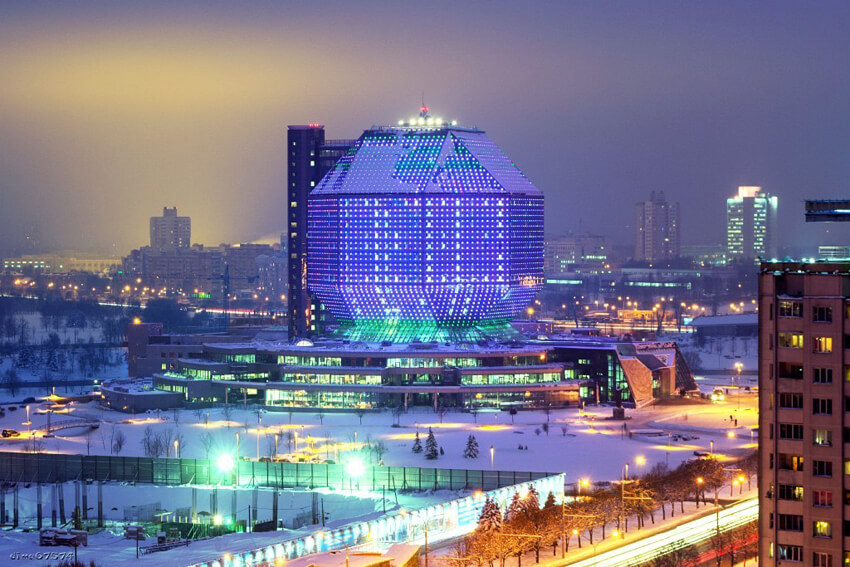 national library in minsk