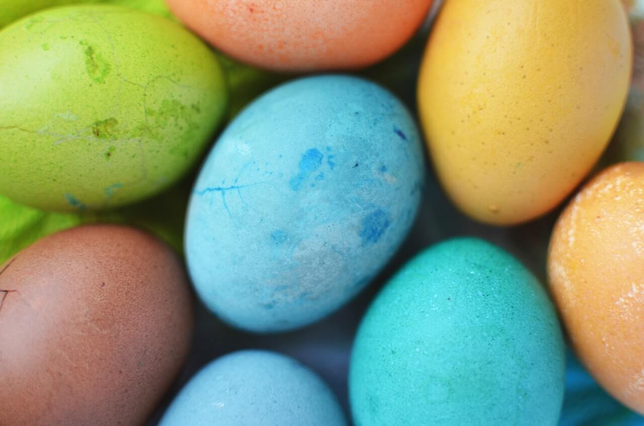 colorful Eggs, where to celebrate easter in Belarus