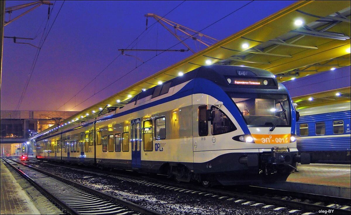 Train in Minsk, transportation in Belarus