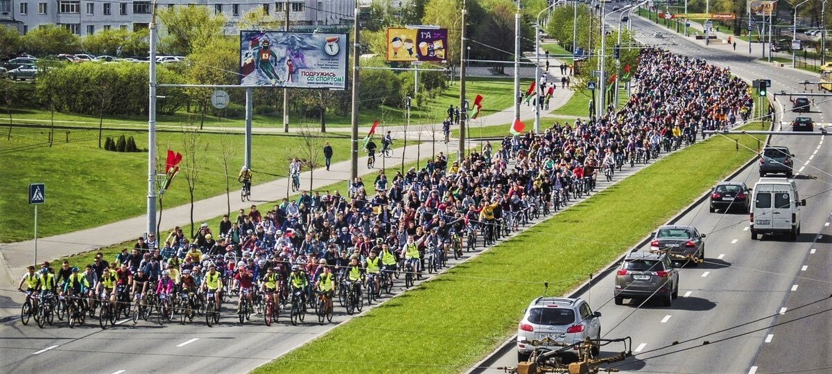 Viva rovar bike festival in Belarus