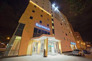 Bonhotel building in Minsk