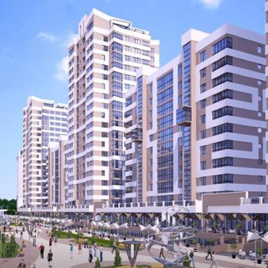 Majak Minsk, complex of buildings, Belarus real estate market