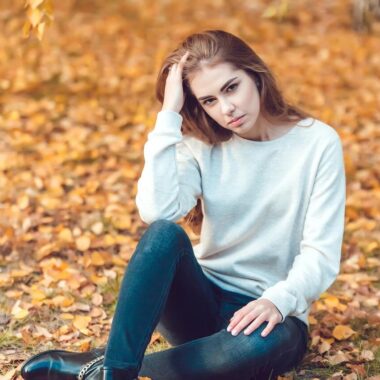 Facts about Belarusian women, autumn portrait