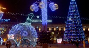 new year, events in minsk in december 2018, cristmas tree