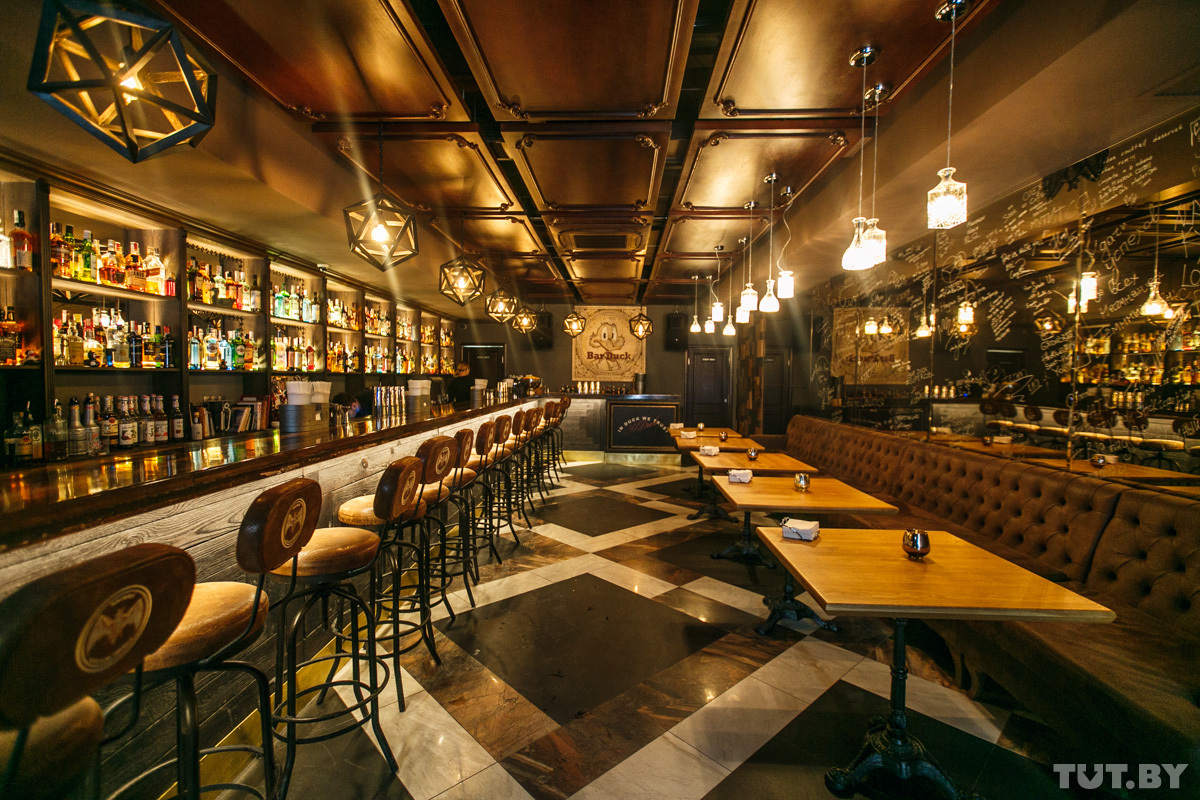 Bar duck in Minsk