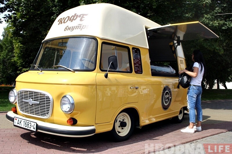 Food truck in Grodno, reasons to visit Belarus in 2019