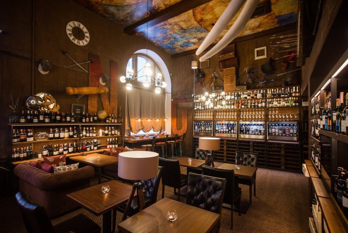 Owino wine bar in Minsk