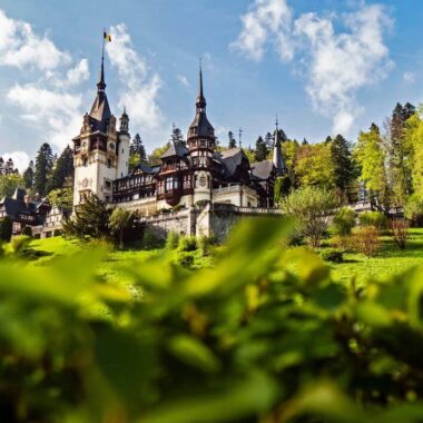 Castle in Romania, guide to visiting Eastern Europe with kids