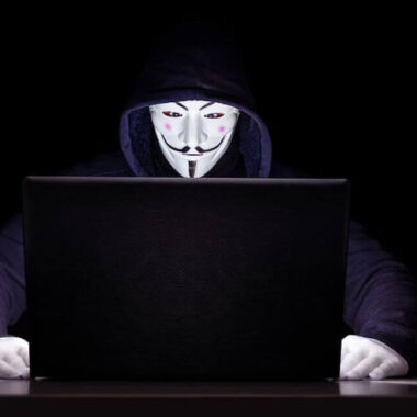 anonymous hacker trying to use your personal data for data breach, cybersecurity threat