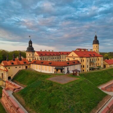 Nesvizh palace complex in Belarus