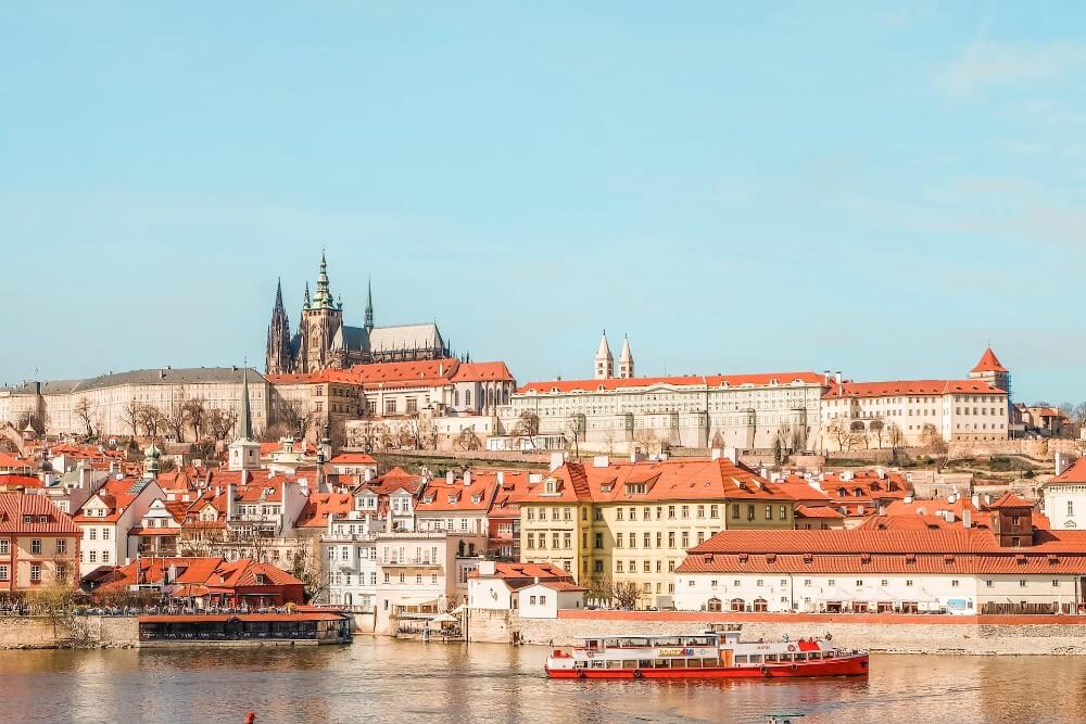 Prague travel planning in Eastern Europe, city view